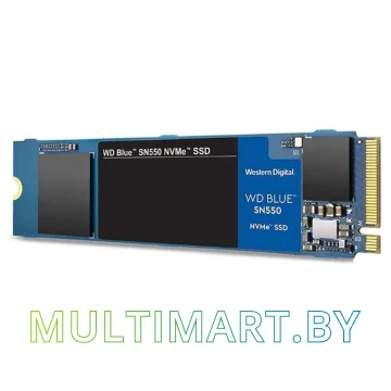 SSD диск WD Blue SN550 NVMe 500GB (WDS500G2B0C)